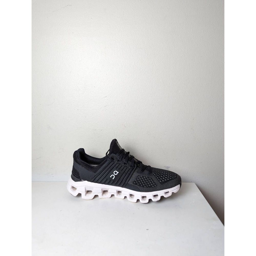 On Running Black and White Athletic Shoes - Picture 7 of 10